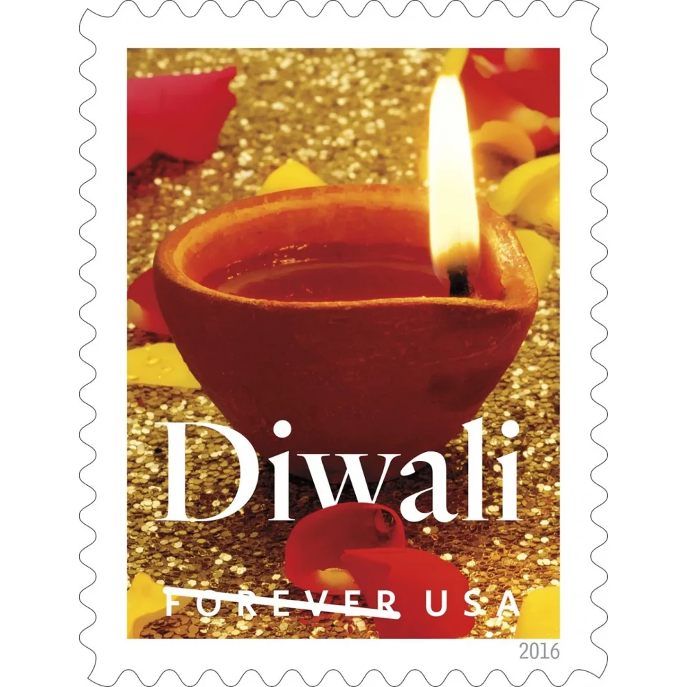 2016 USPS Diwali Celebration First Class Postage Stamps