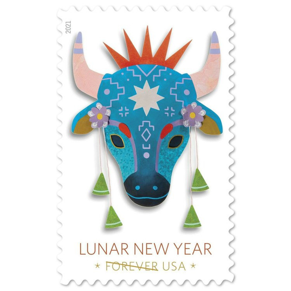 (2021) USPS Lunar New Year: Year Of The Ox Stamps