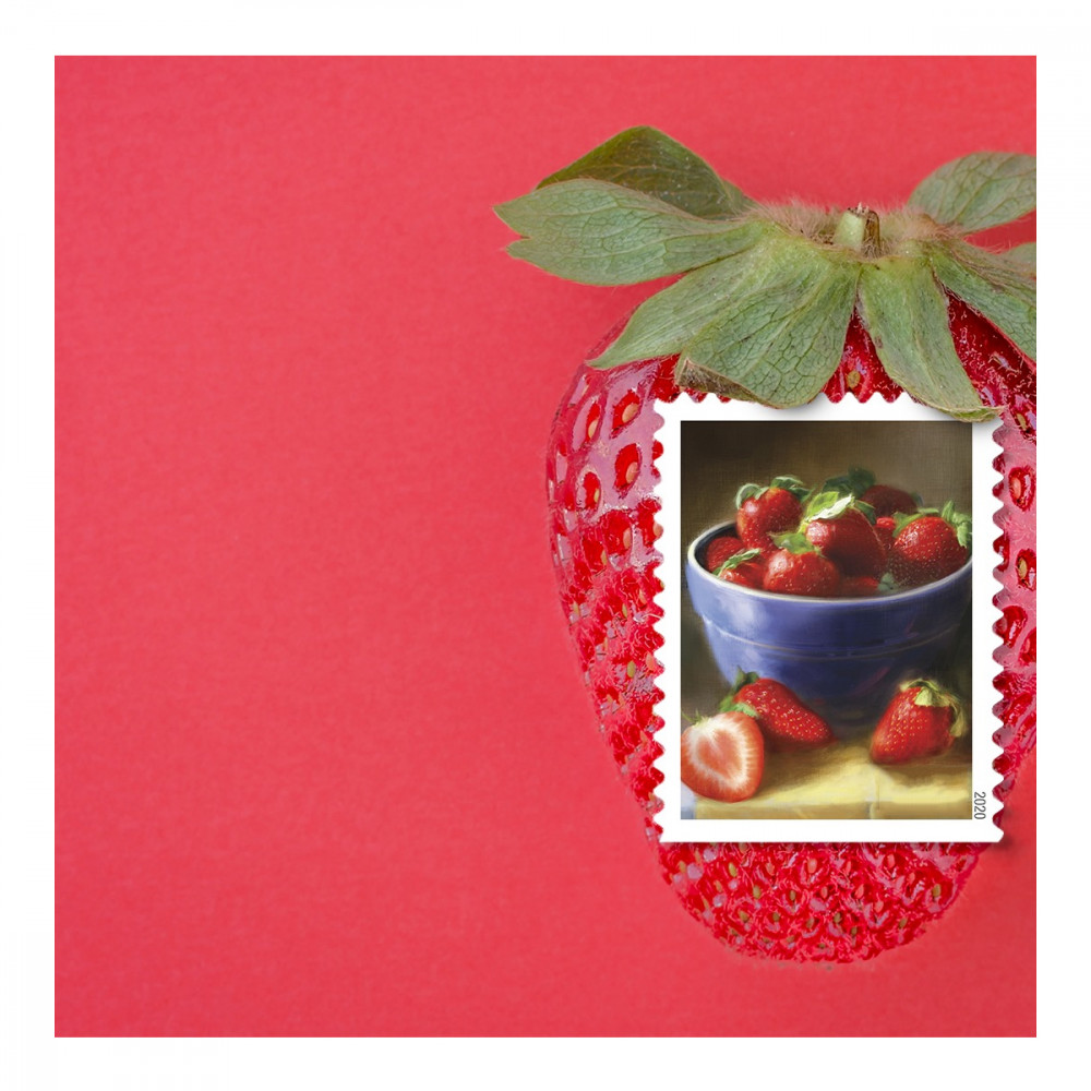 (2020) USPS Fruits & Vegetables Forever Stamps